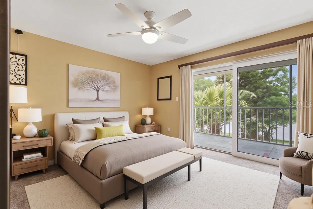 Virtually staged to demonstrate the options available for the right person.