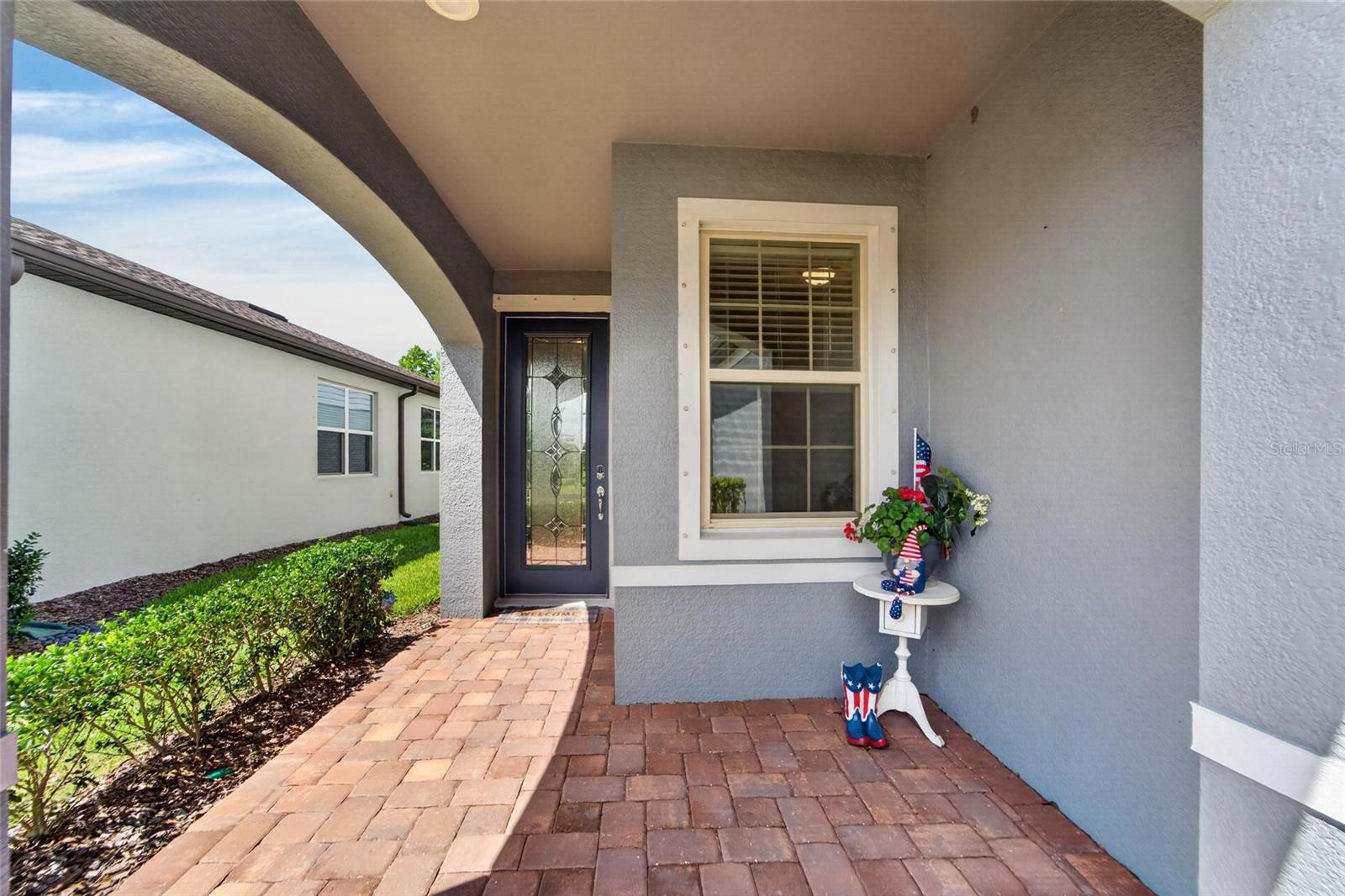 Entrance into home