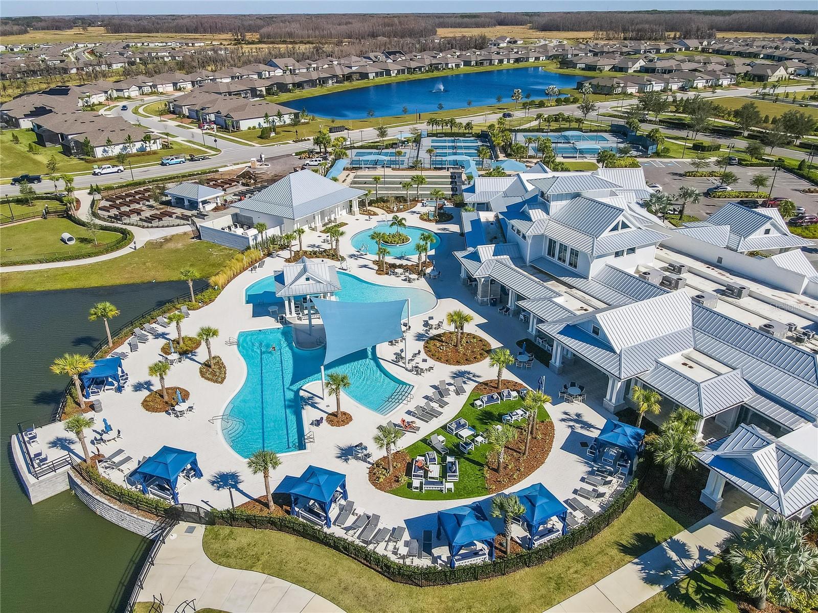 The amenity center