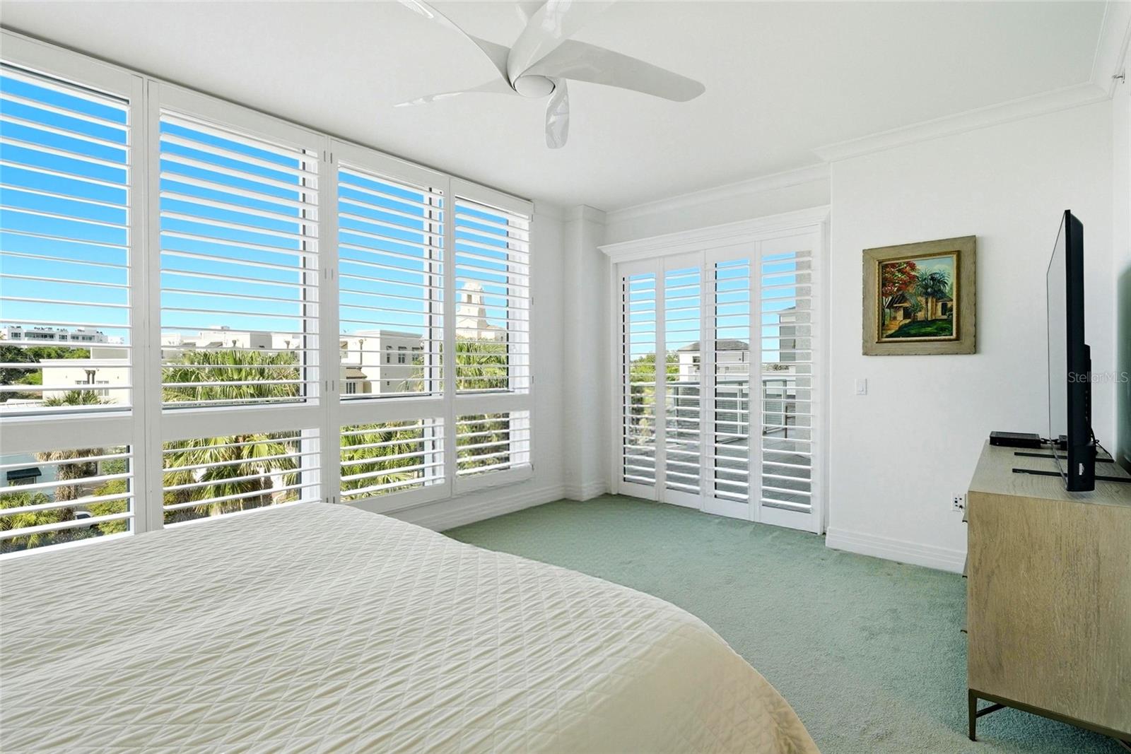 primary suite, views of Vinoy Hotel and Old NE