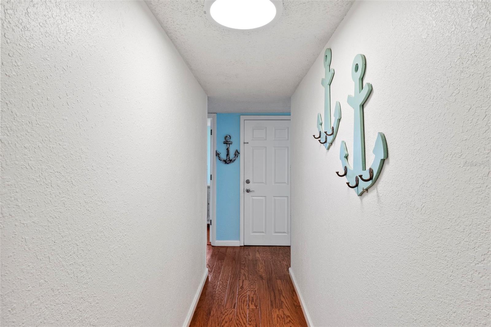 Hallway leading from the front door