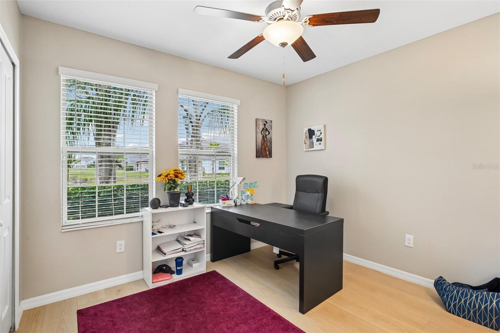 BEDROOM 2 DOWNSTAIRS IS CURRENTLY USED AS AN OFFICE