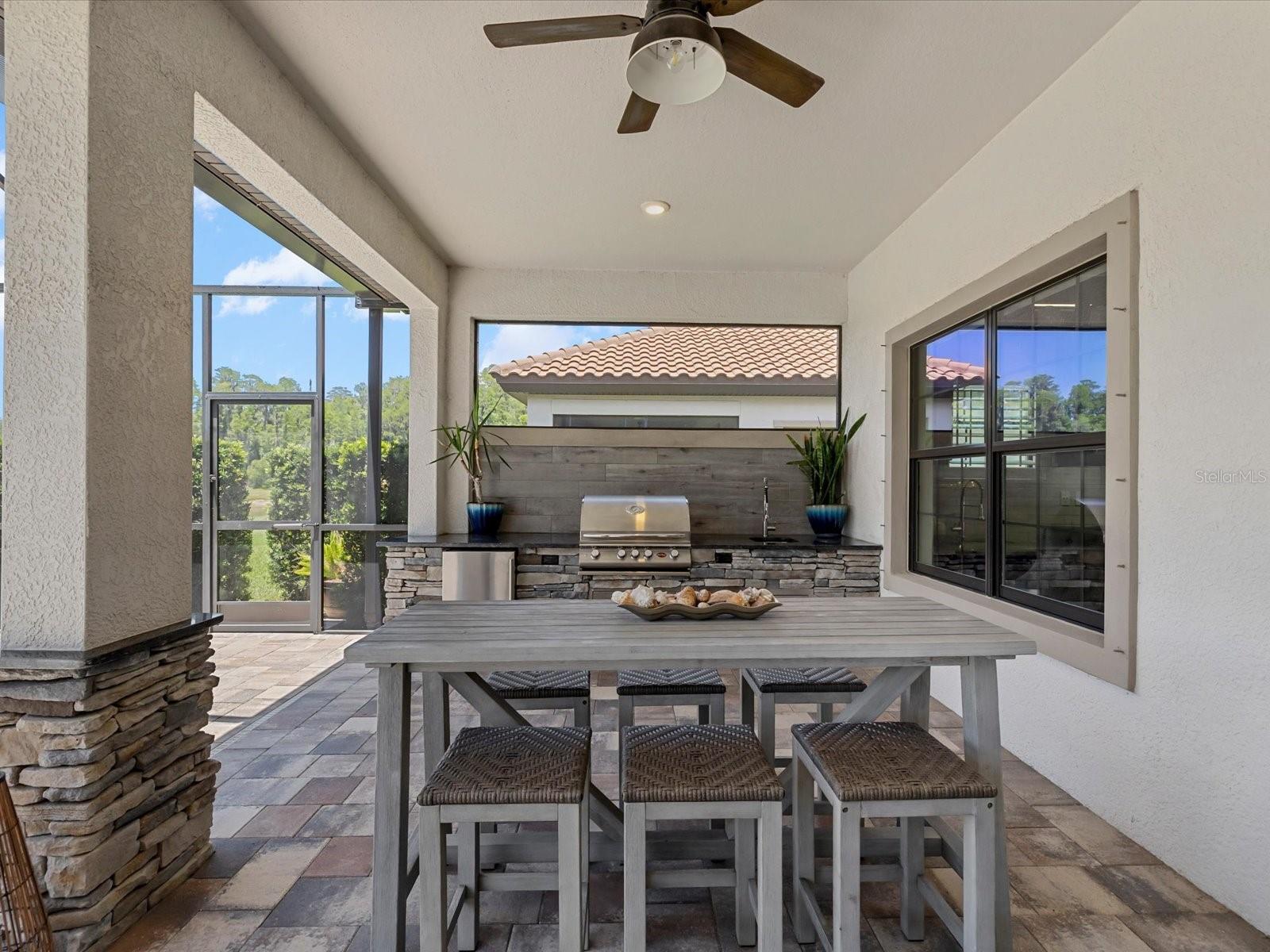 Outdoor kitchen