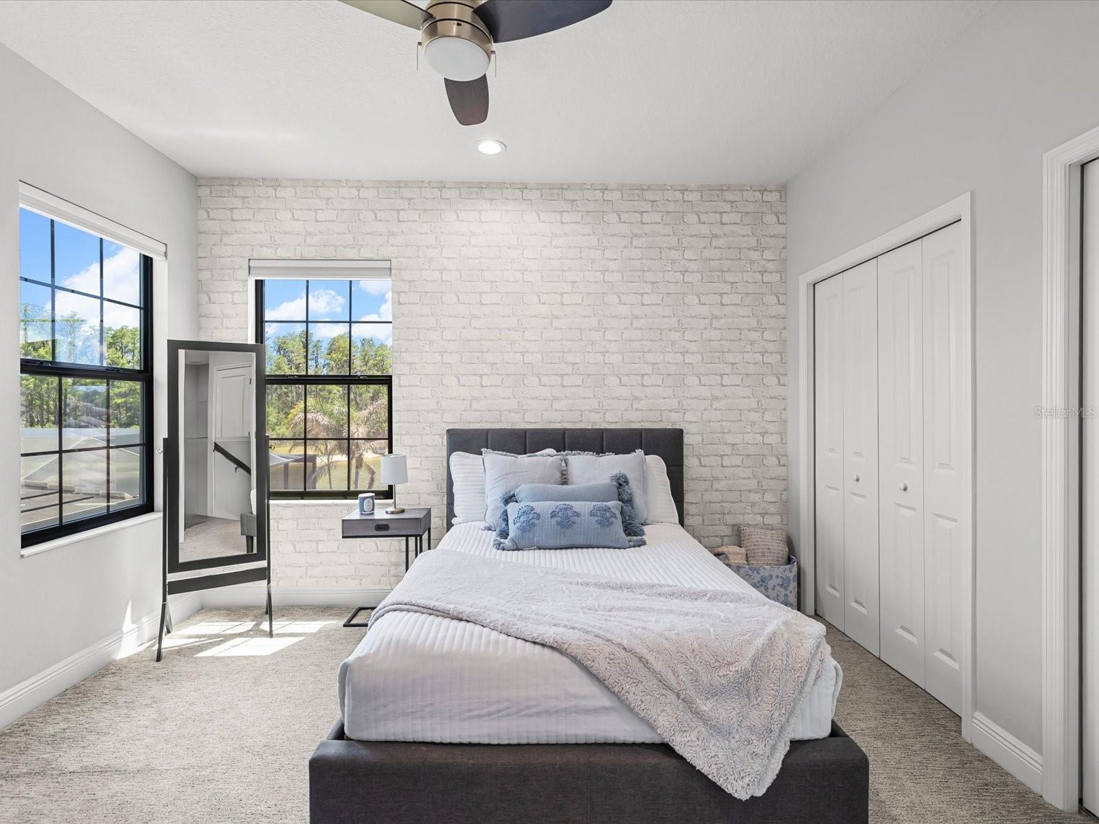 Bedroom 3, upstairs
