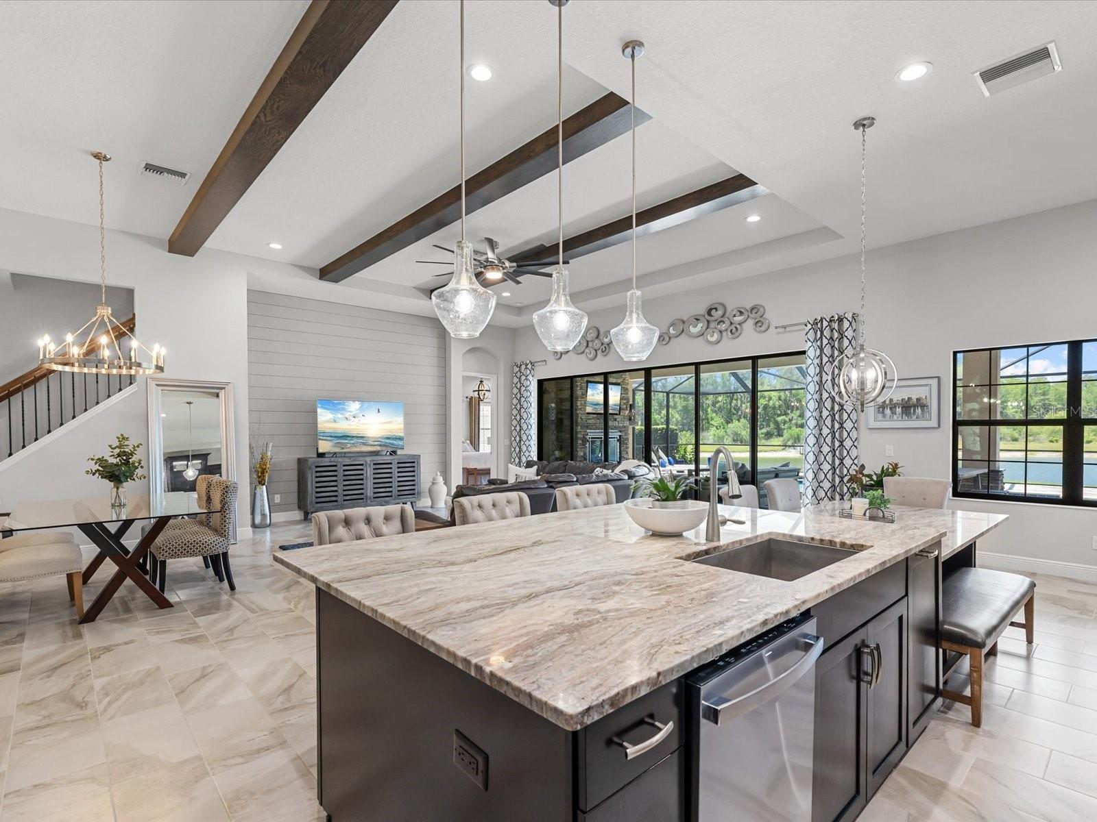 Open floor plan