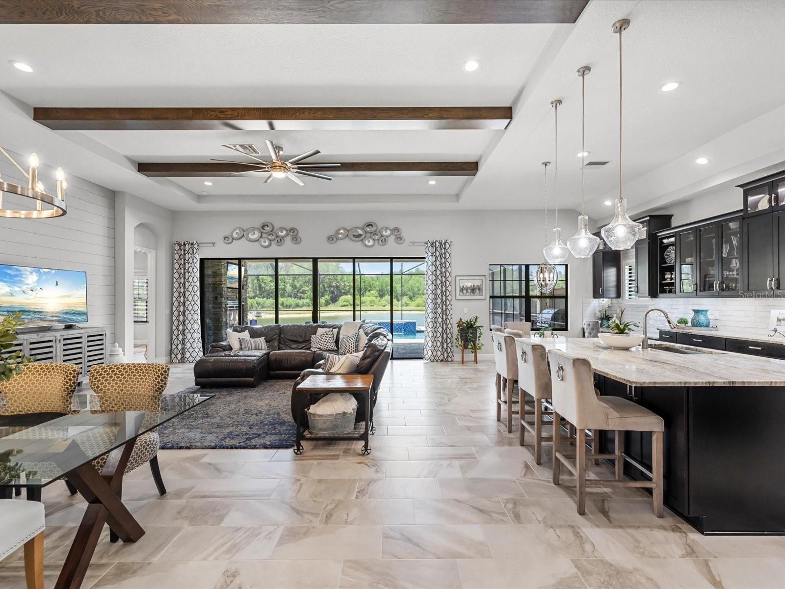 Open floor plan