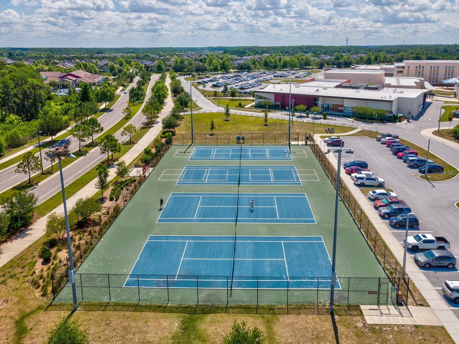 Tennis courts