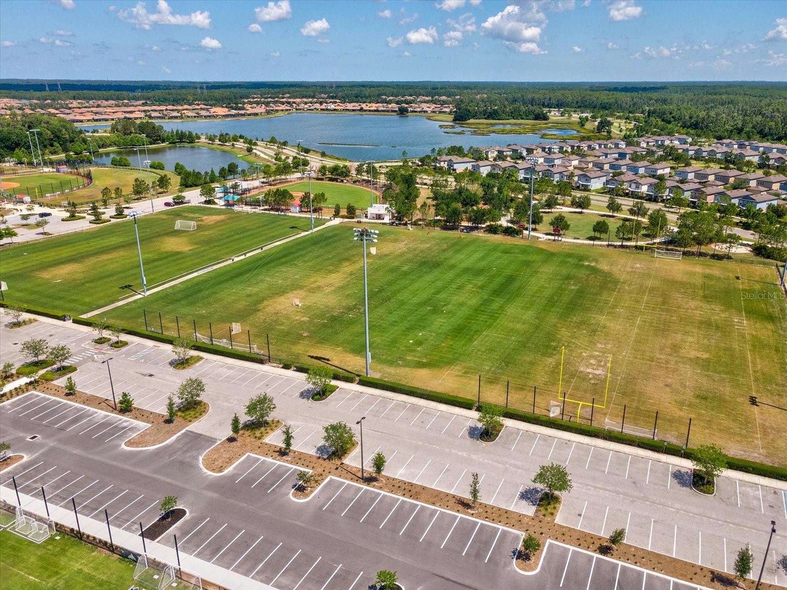 Soccer fields