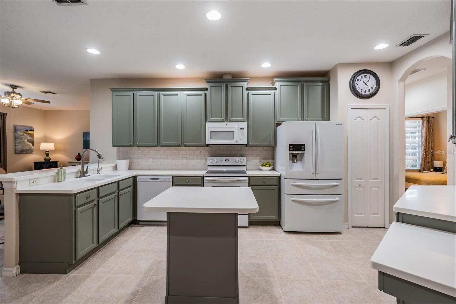 Thoughtful kitchen layout