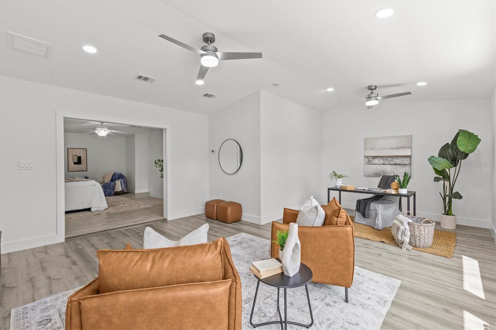 Primary suite sitting area/ office