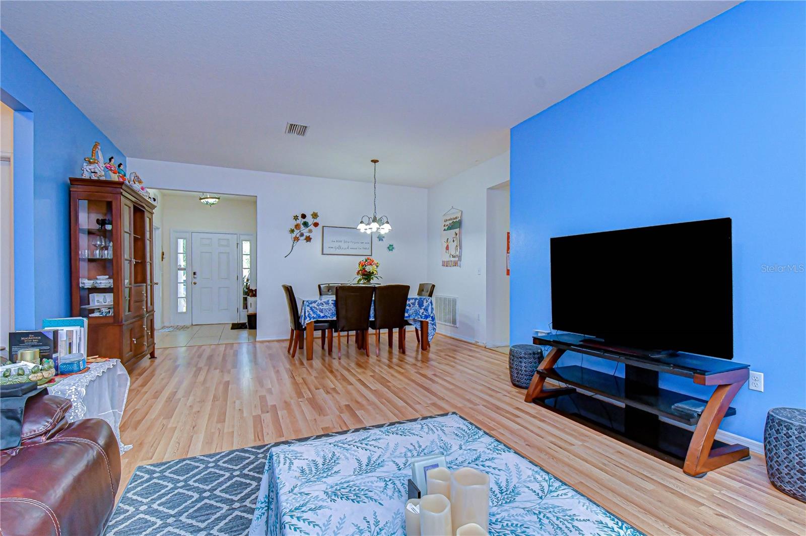 Living Room Dining Room View