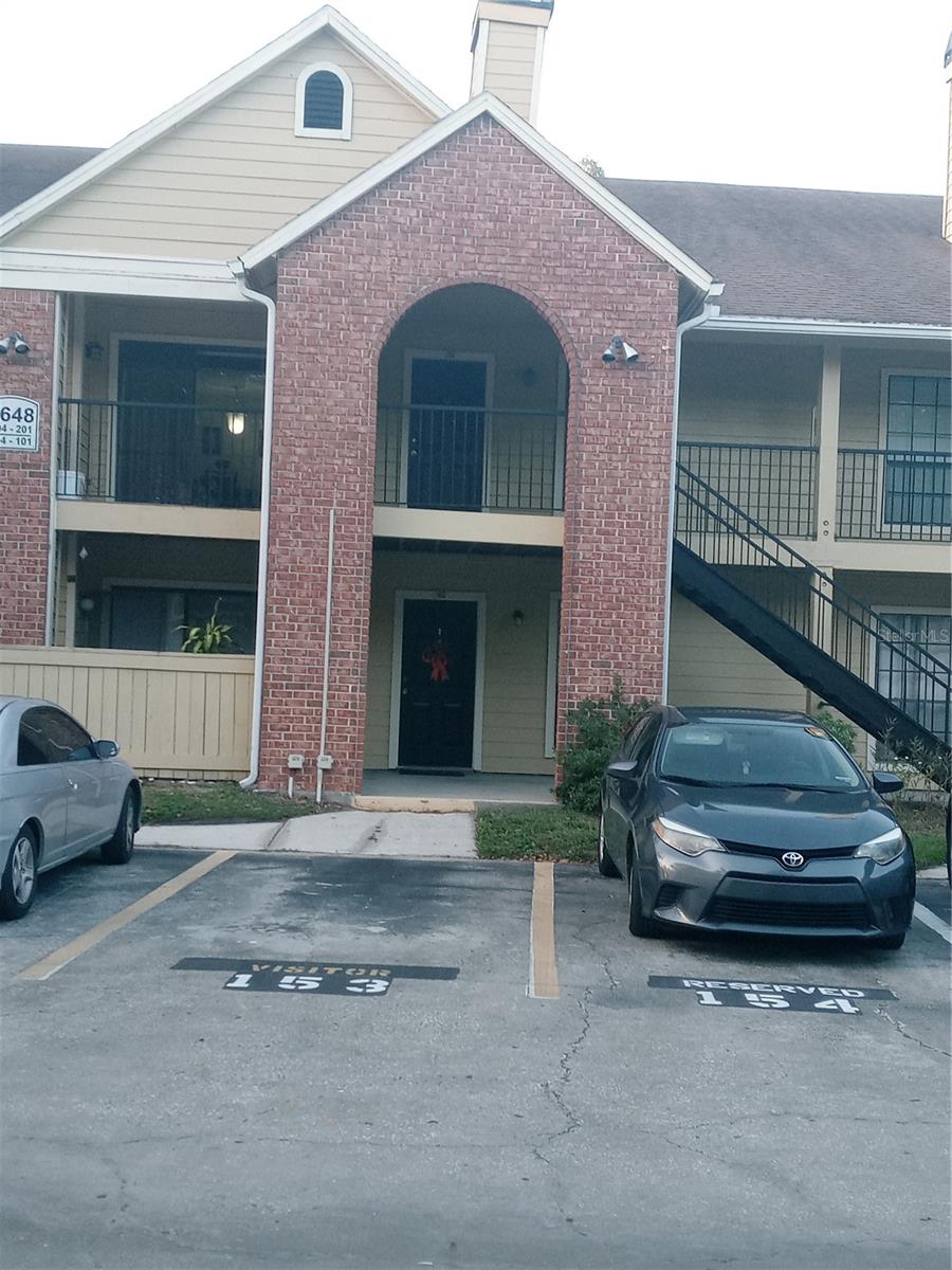 Front of Unit Bldg
