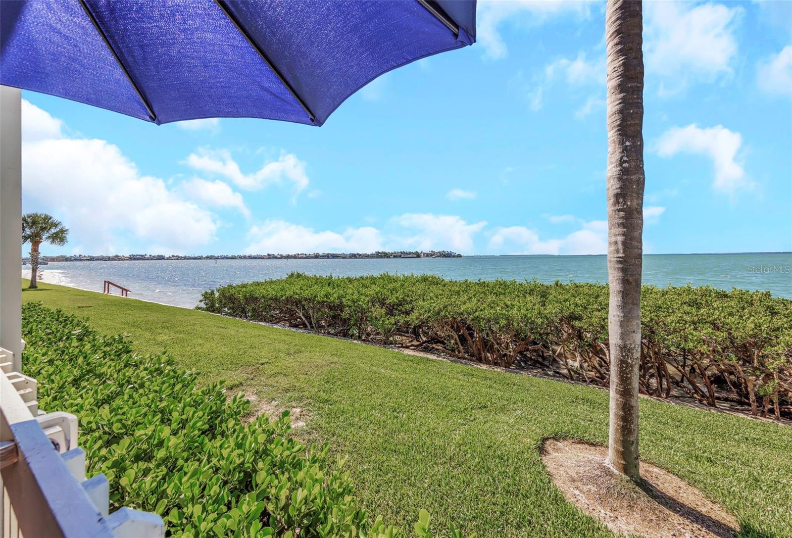 Wide open water views