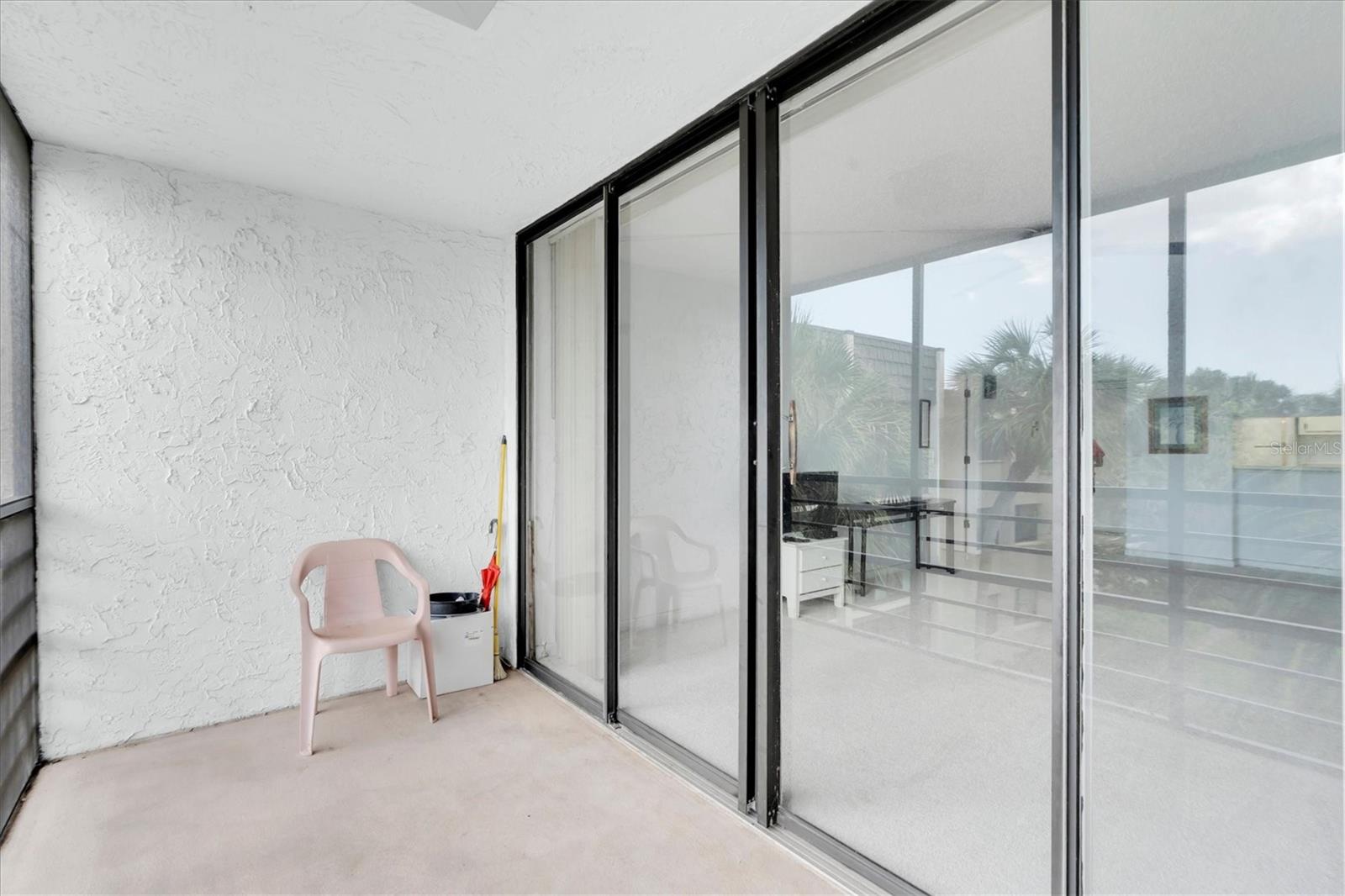 Large screened in patio