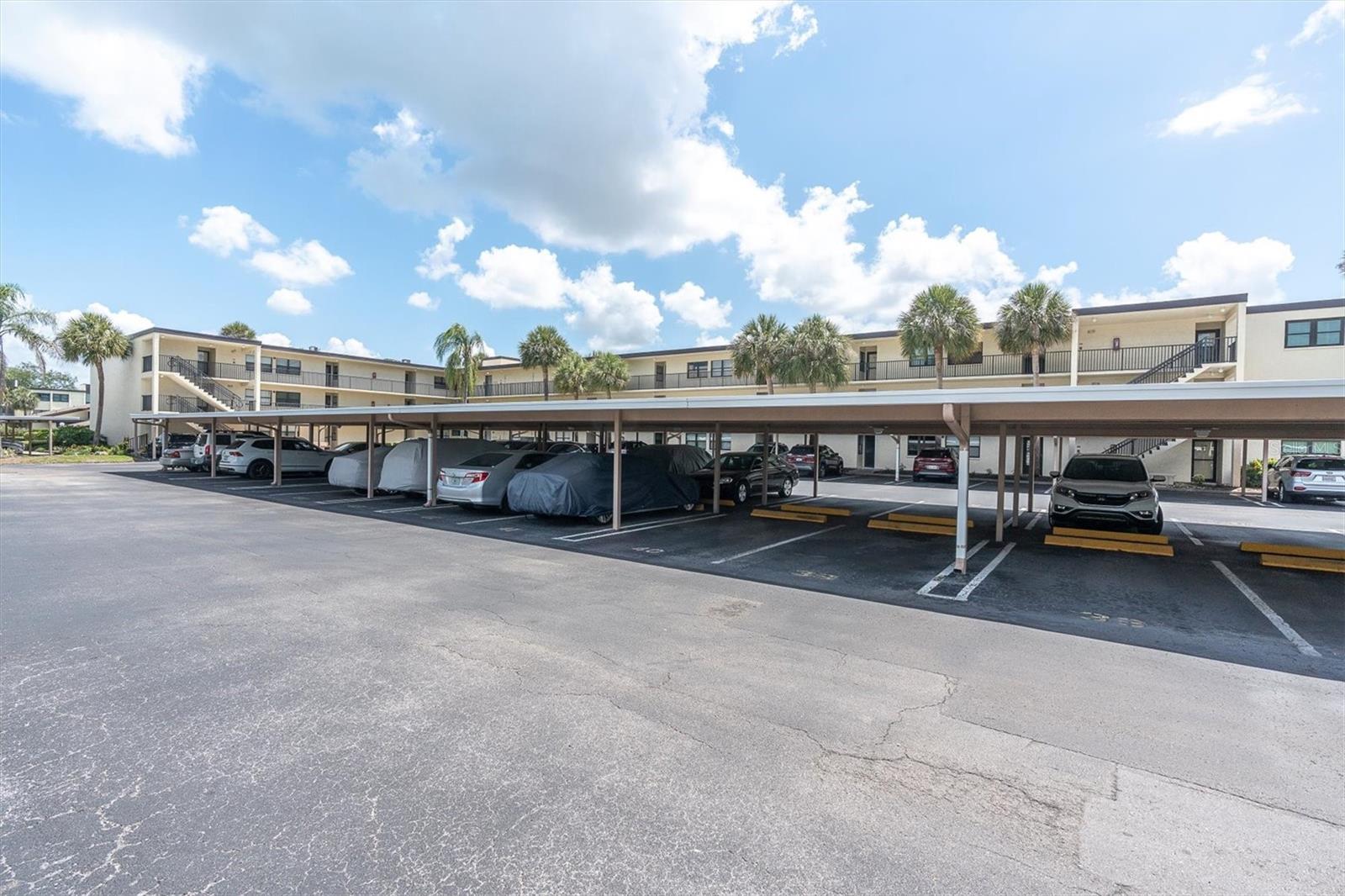 Covered parking