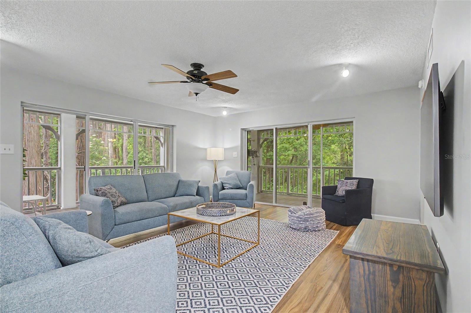 Living Room with Gorgeous Nature Views!