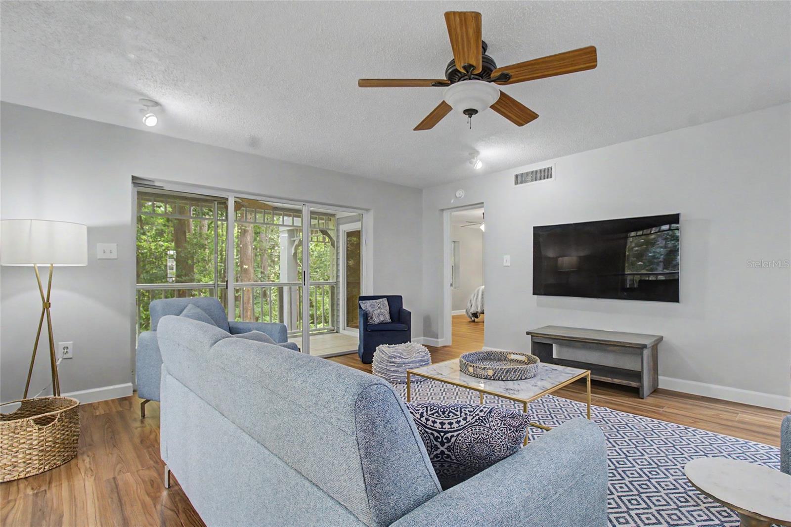 Living Room with Gorgeous Nature Views!
