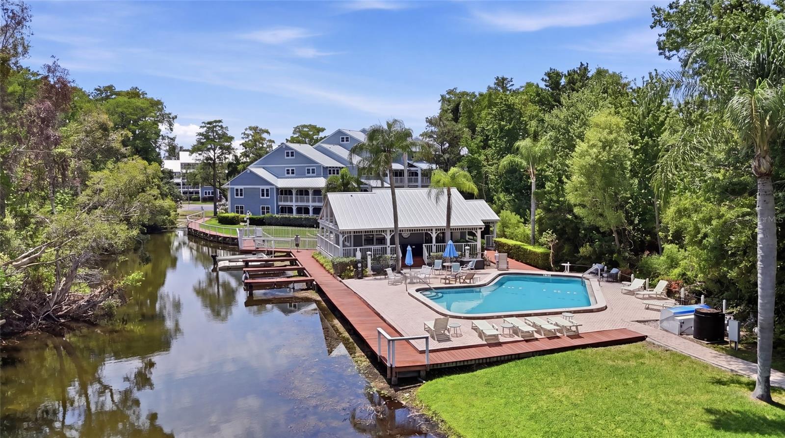 Pool on Lake Tarpon