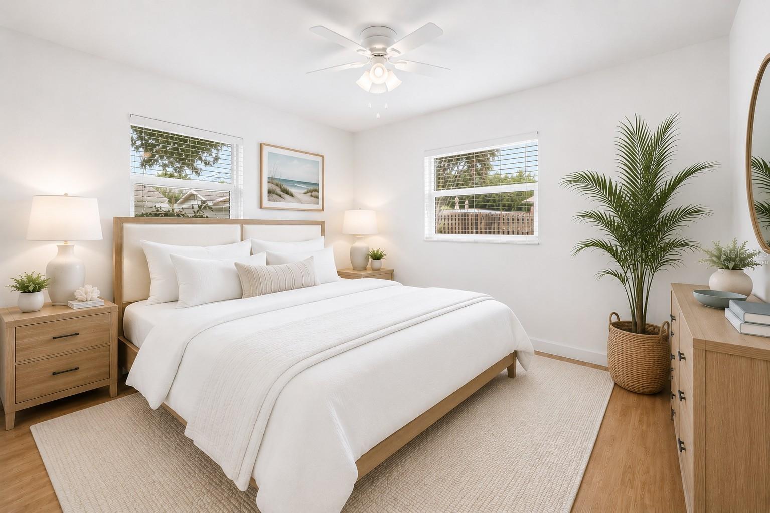 Master Bedroom Virtually Staged