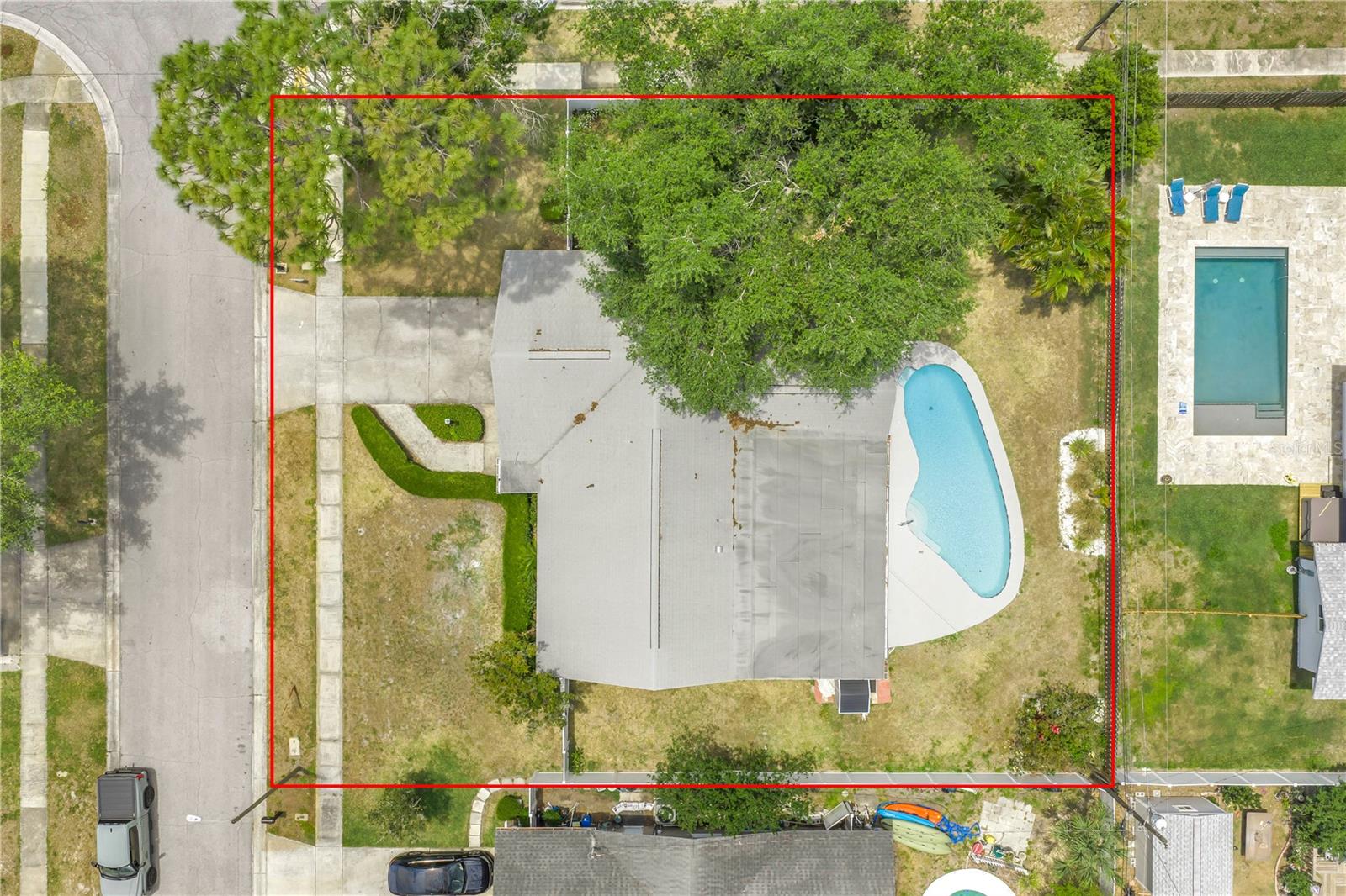 Aerial View of the Lot