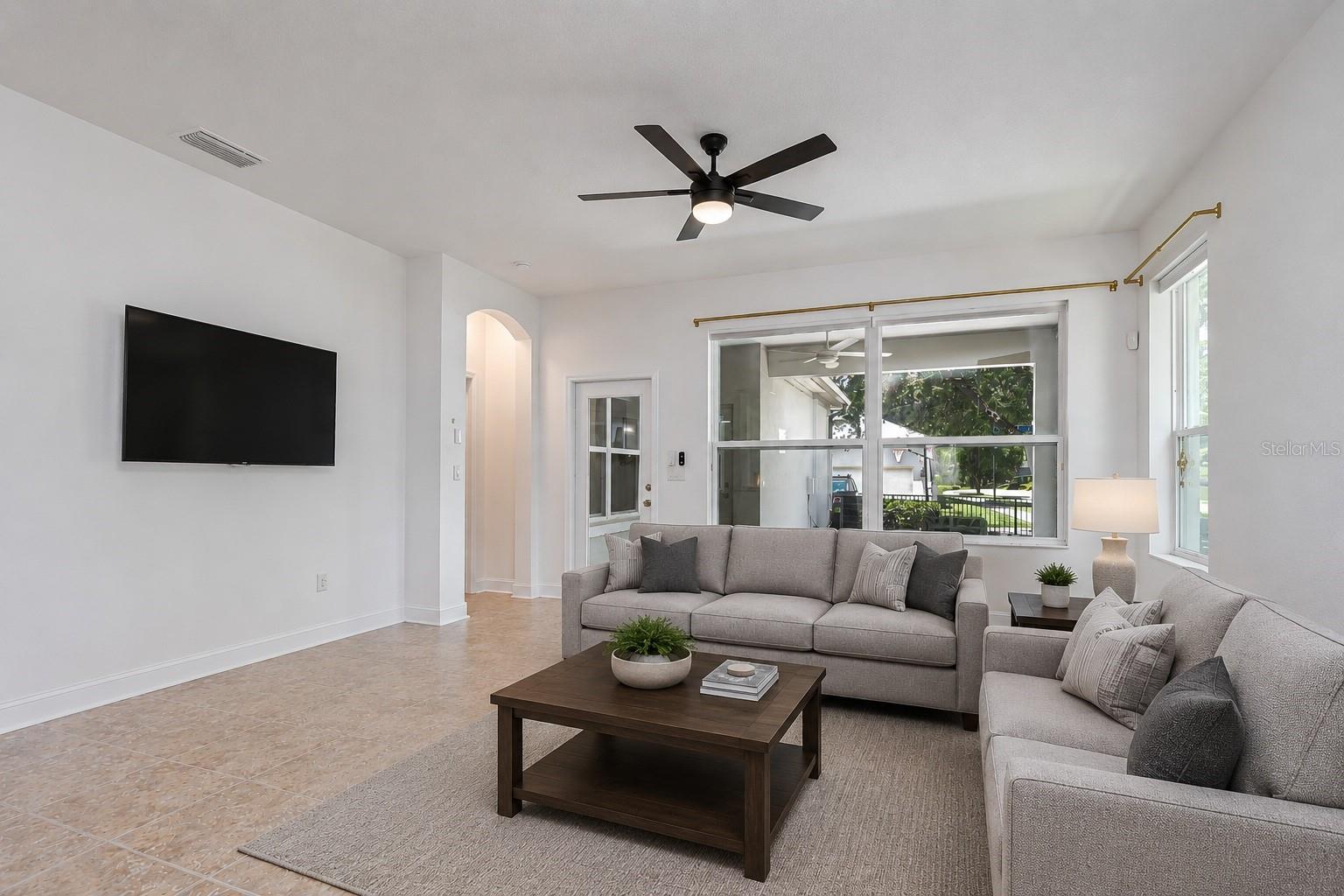 Family room made for gathering & making memories
