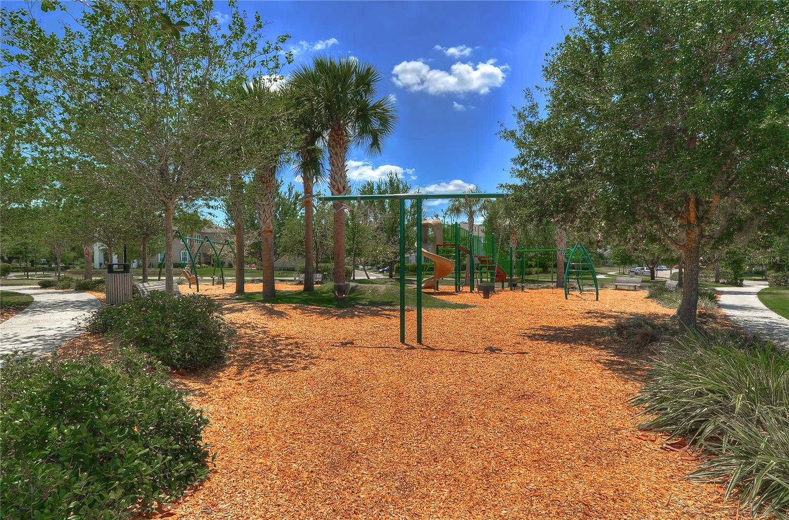 Resort-style pools, parks & tennis courts included