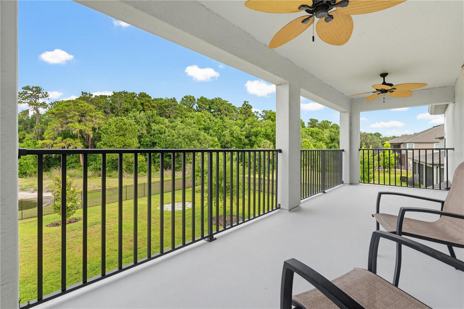 Upstairs Balcony