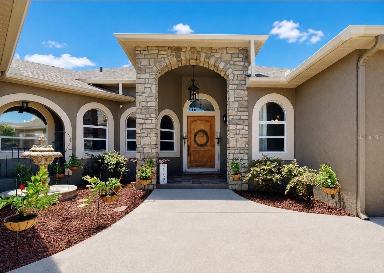 Custom front door