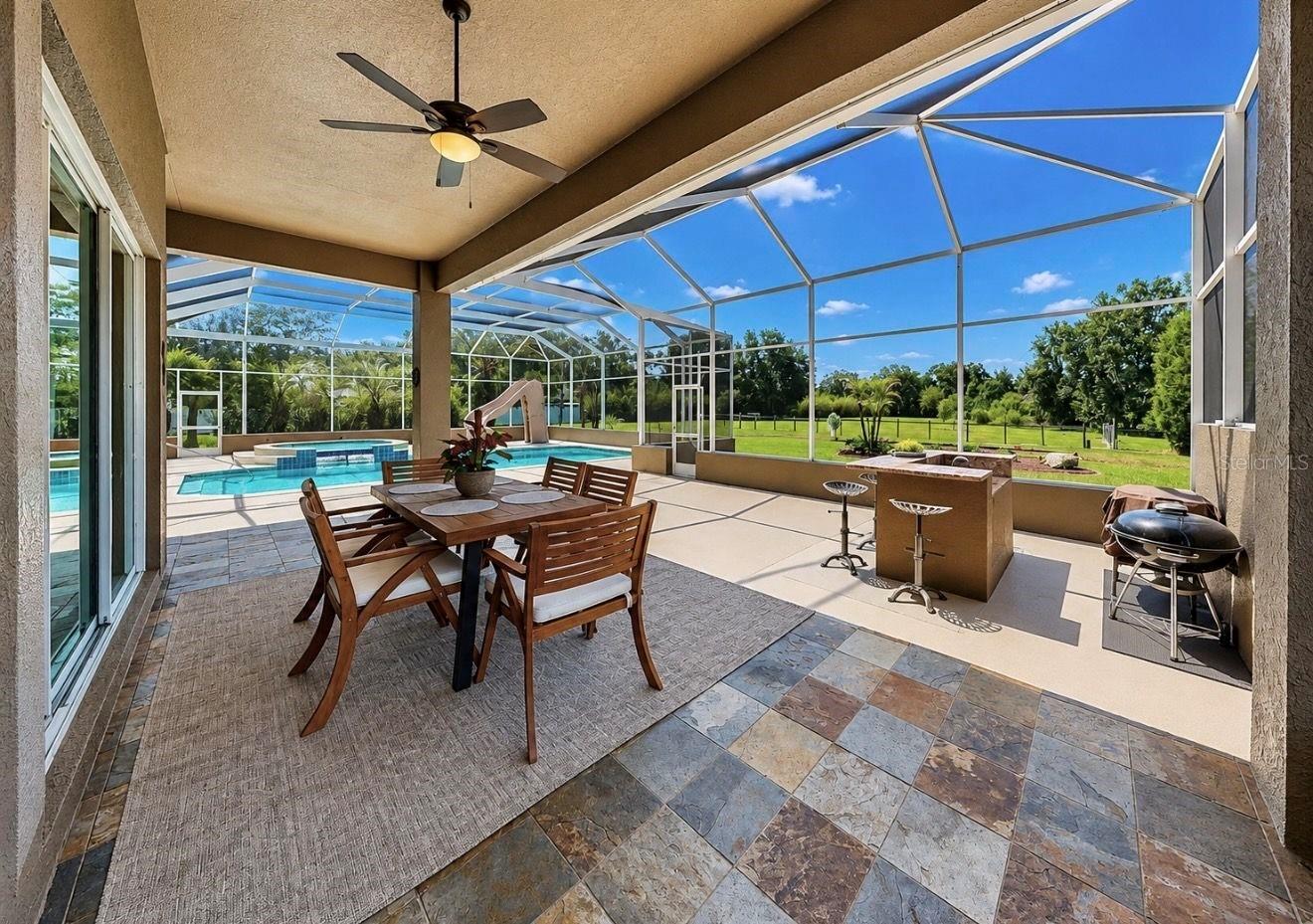 Deck area