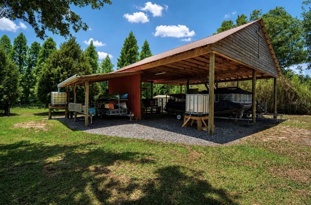 Barn with storage