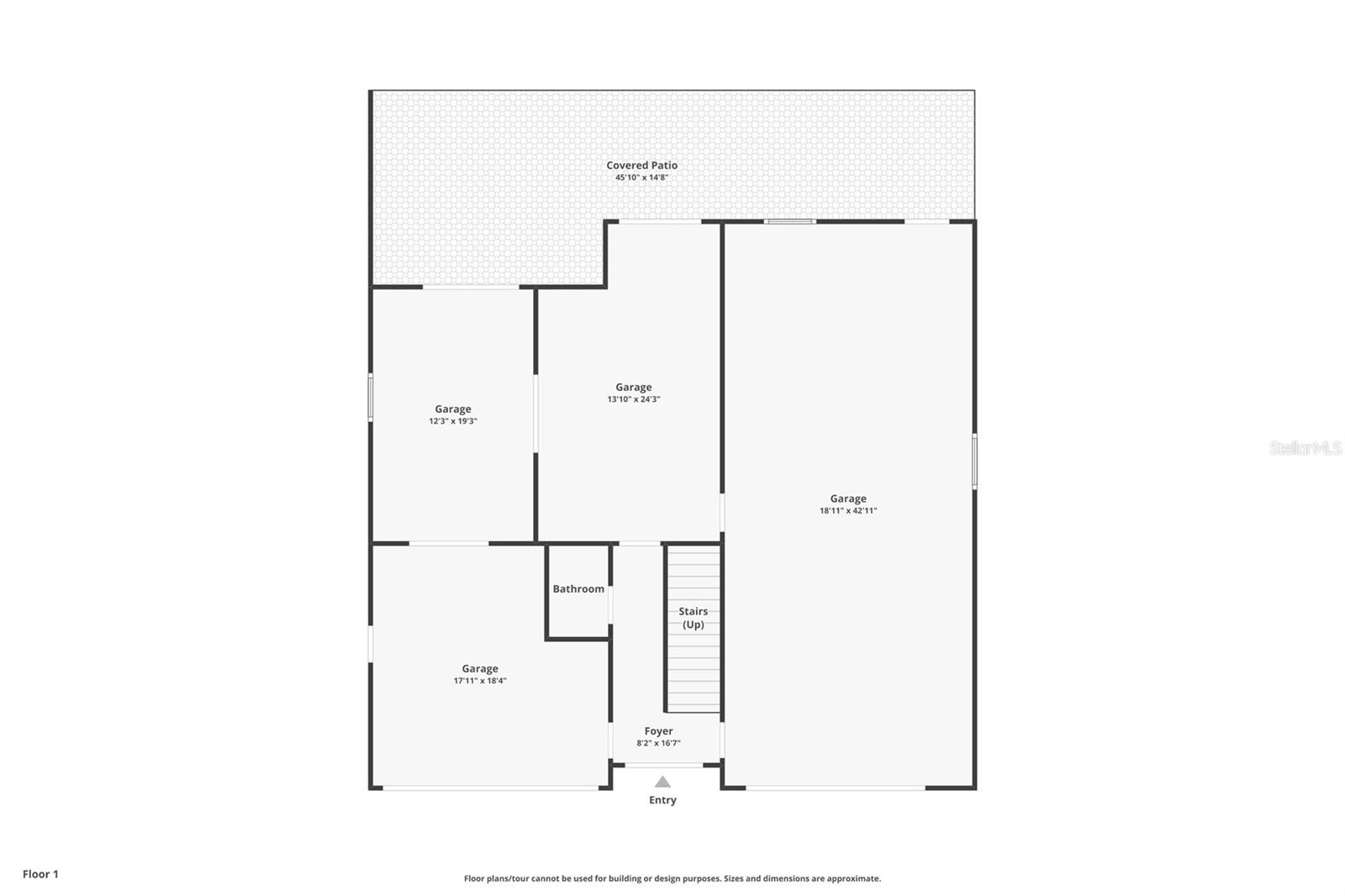 Garage floor plan