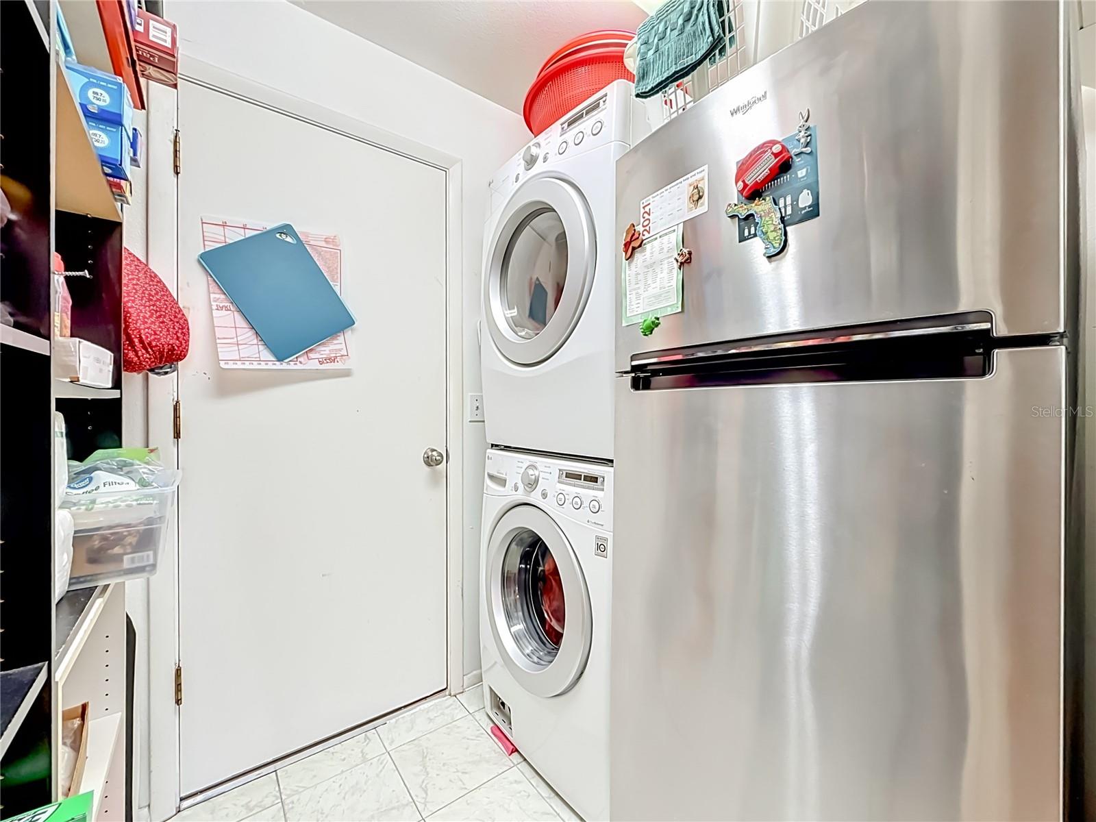 Laundry and Pantry Room.