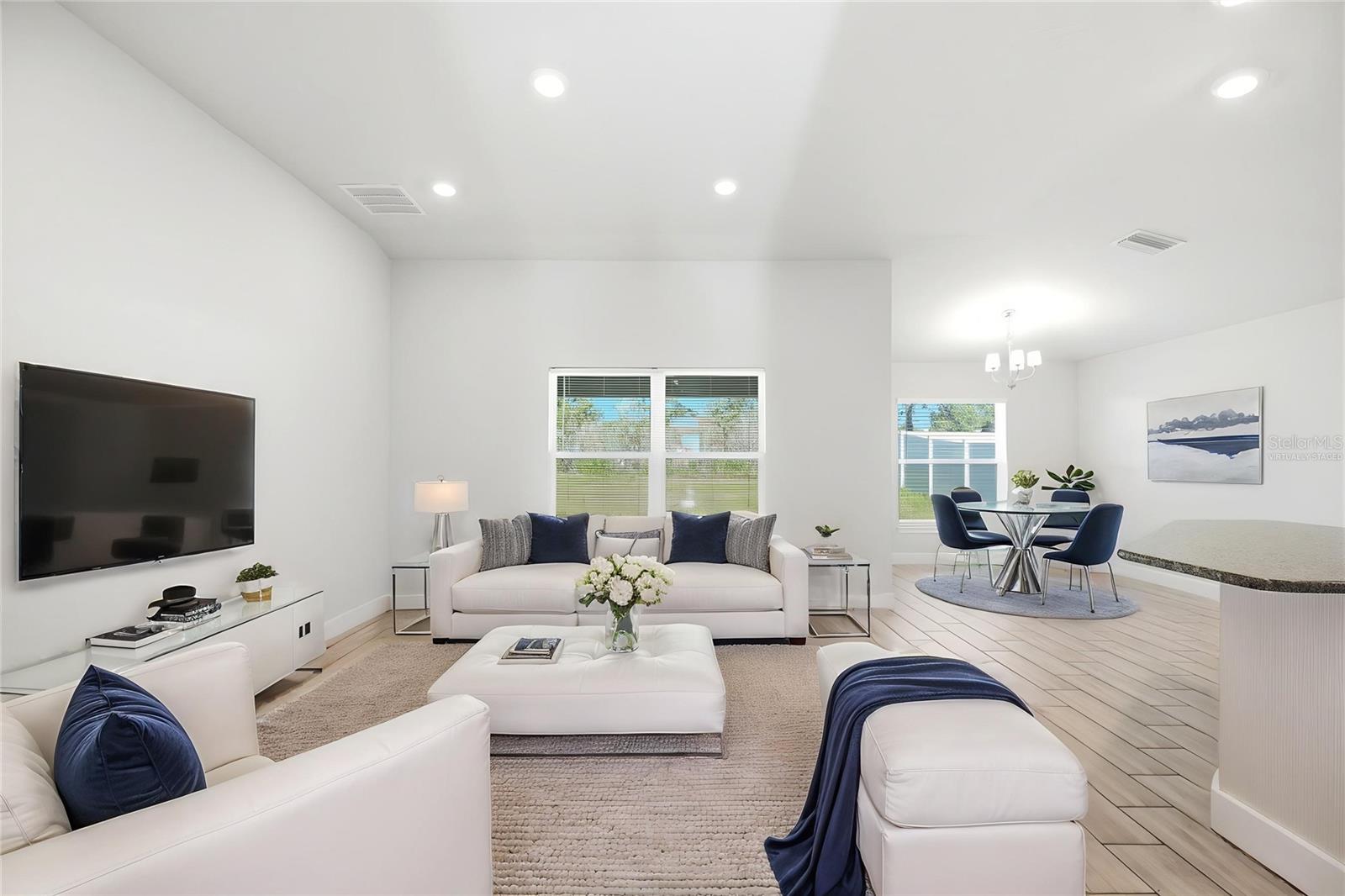 Virtually Staged - Living Room