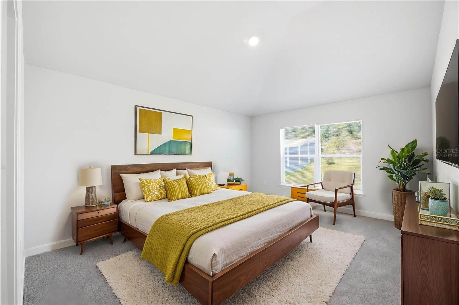 Virtually Staged - Primary Bedroom