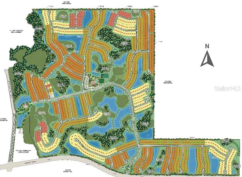 Esplanade at Wiregrass Ranch Community Sitemap