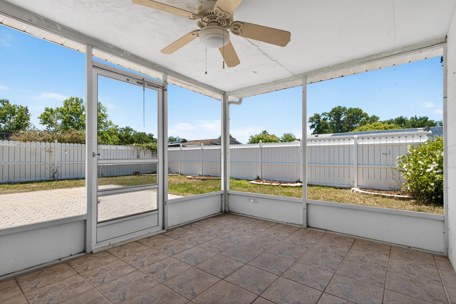 Enclosed Patio