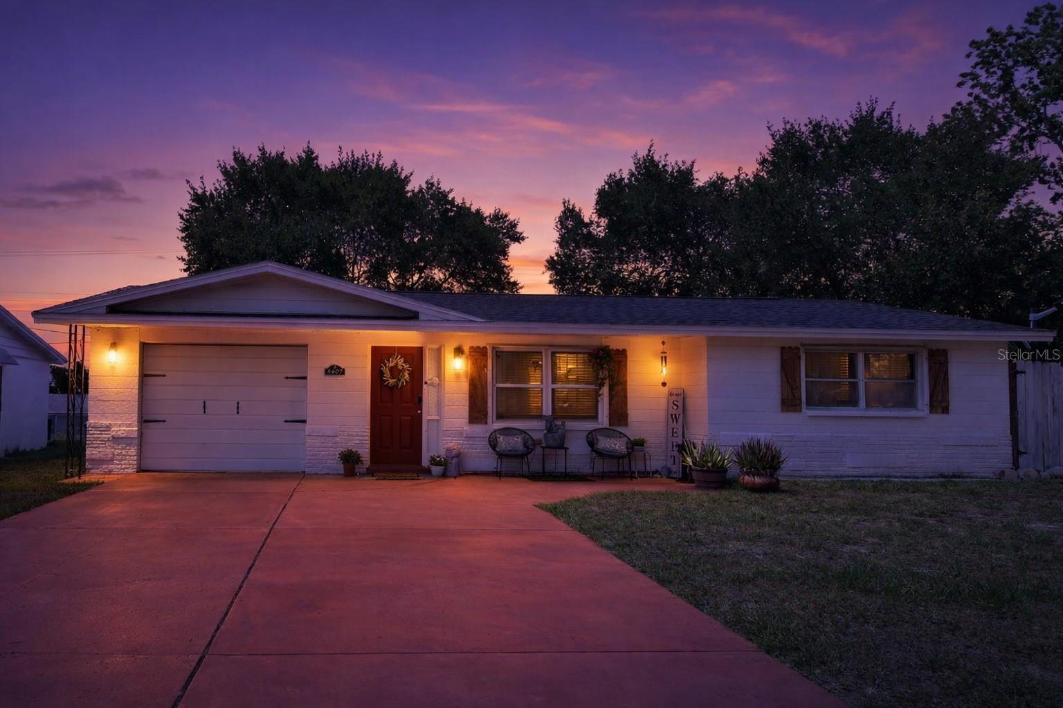 Twilight Exterior Front