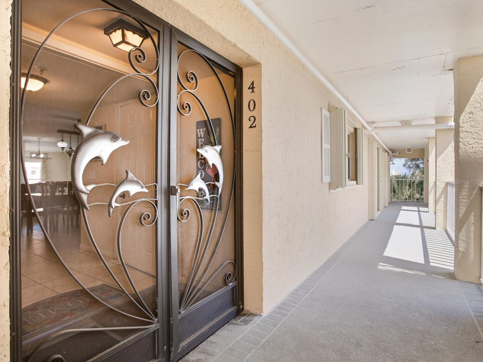 Front door entrance