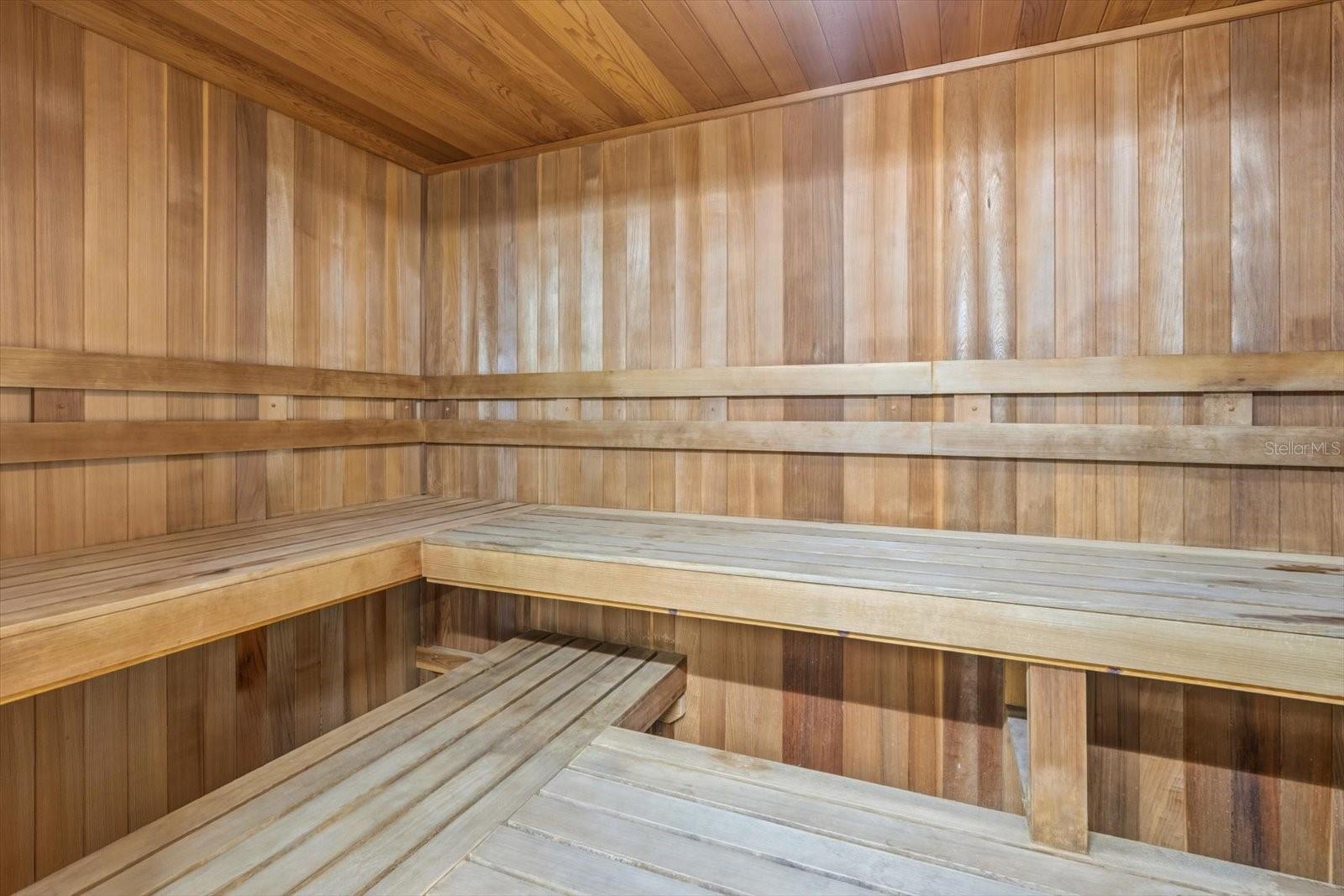 Updated sauna!