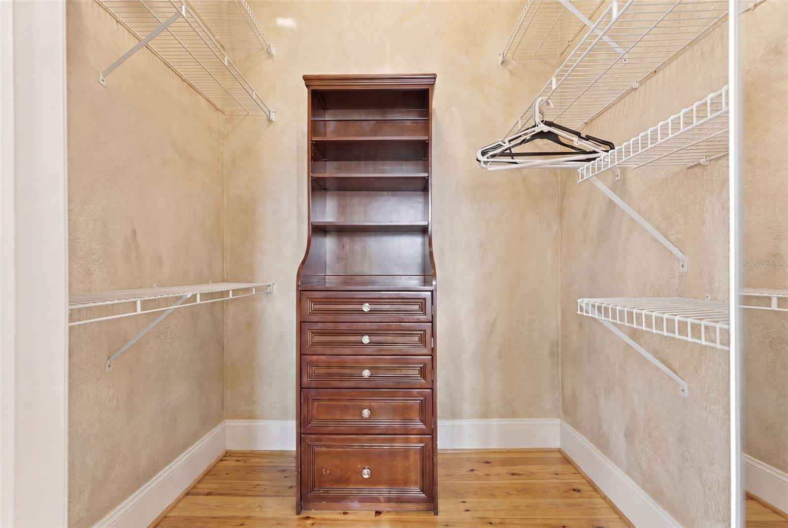 Primary Walk In Closet