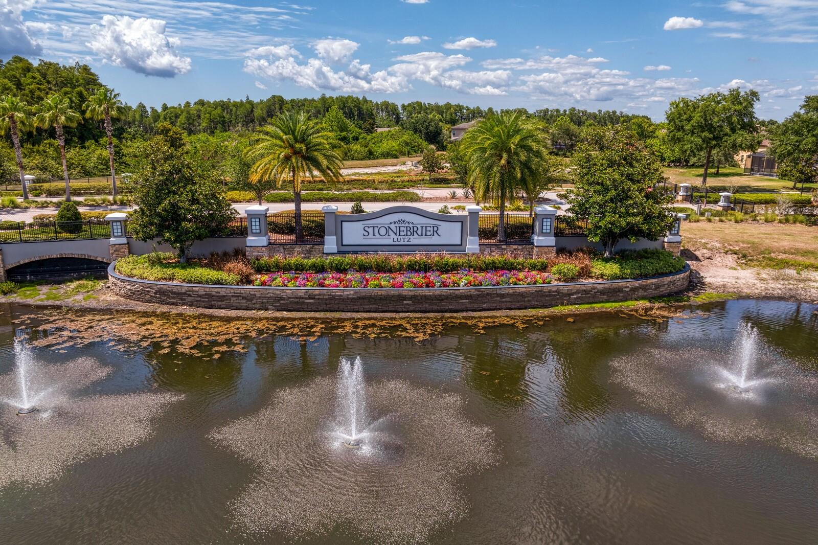 This home is located in the premium Waterbridge section of Stonebrier in Lutz, FL