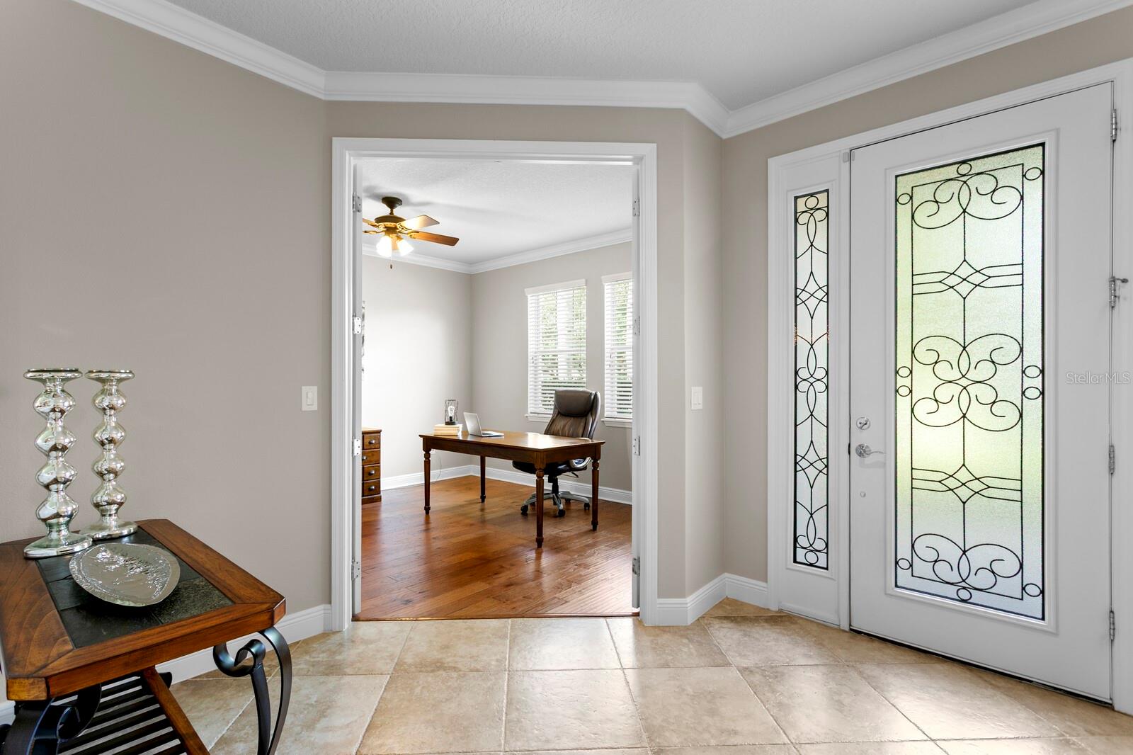 Custom foyer door