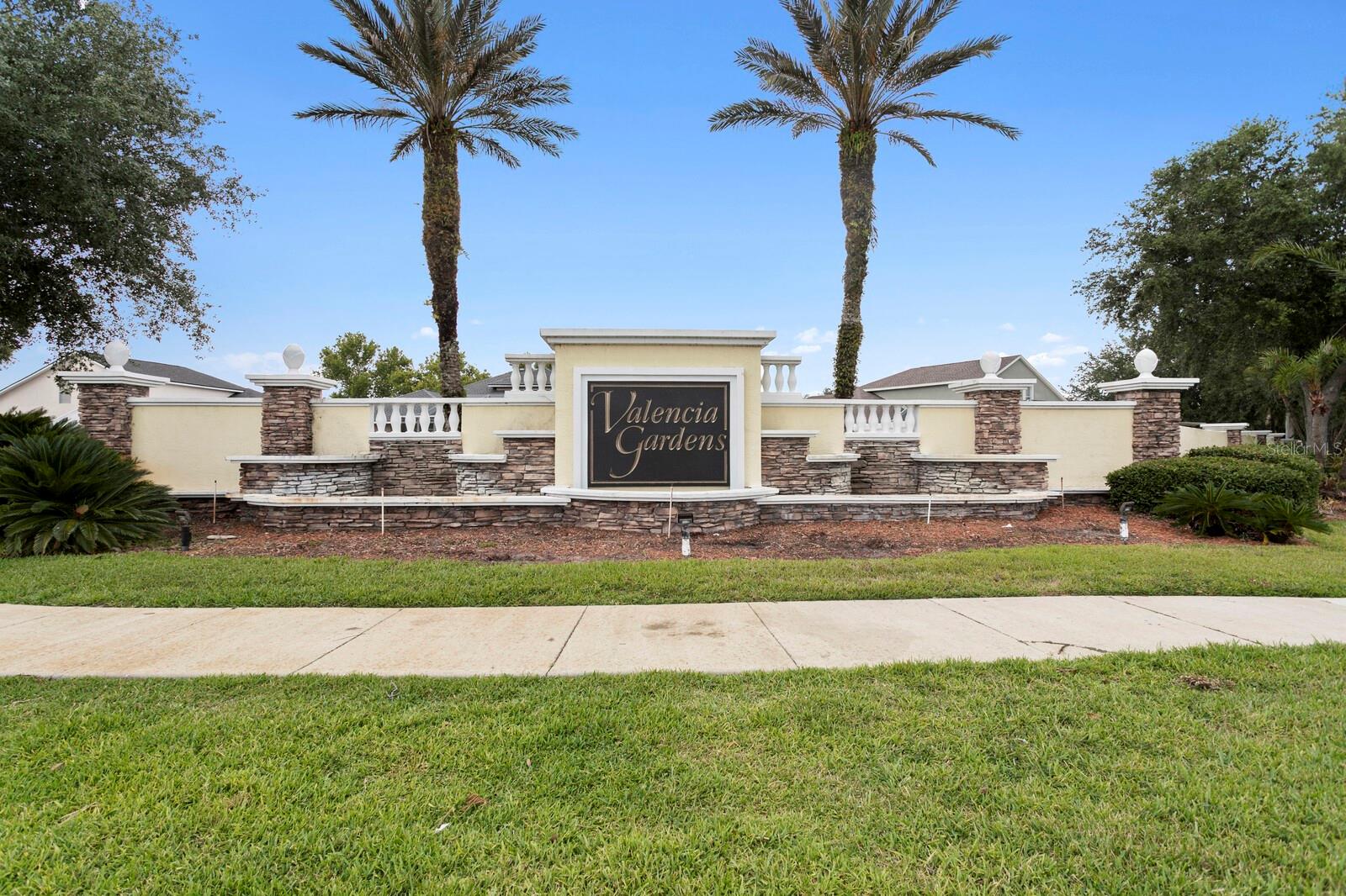This home is located in the well-established community of Valencia Lakes