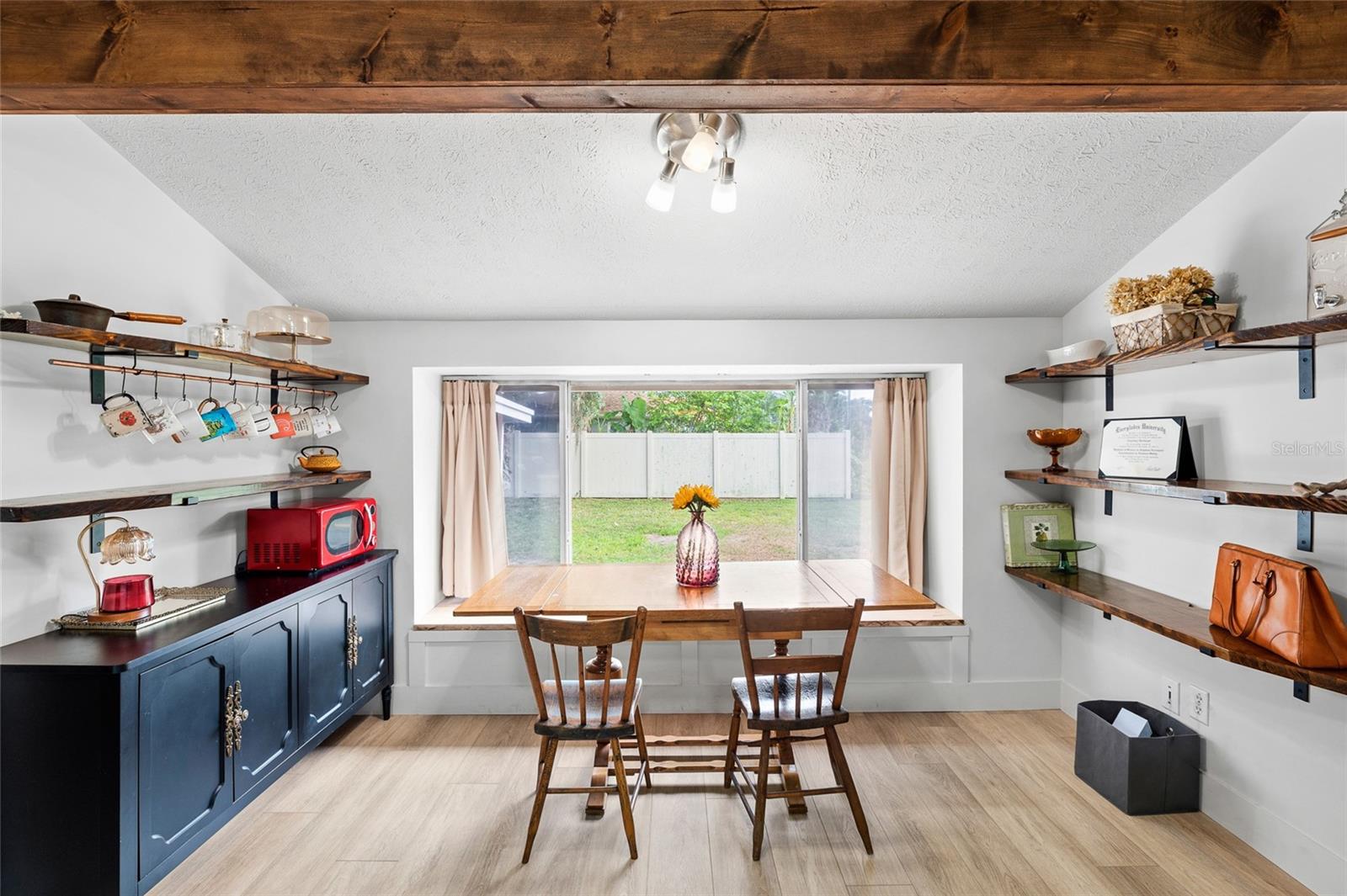 Breakfast Nook off of Kitchen
