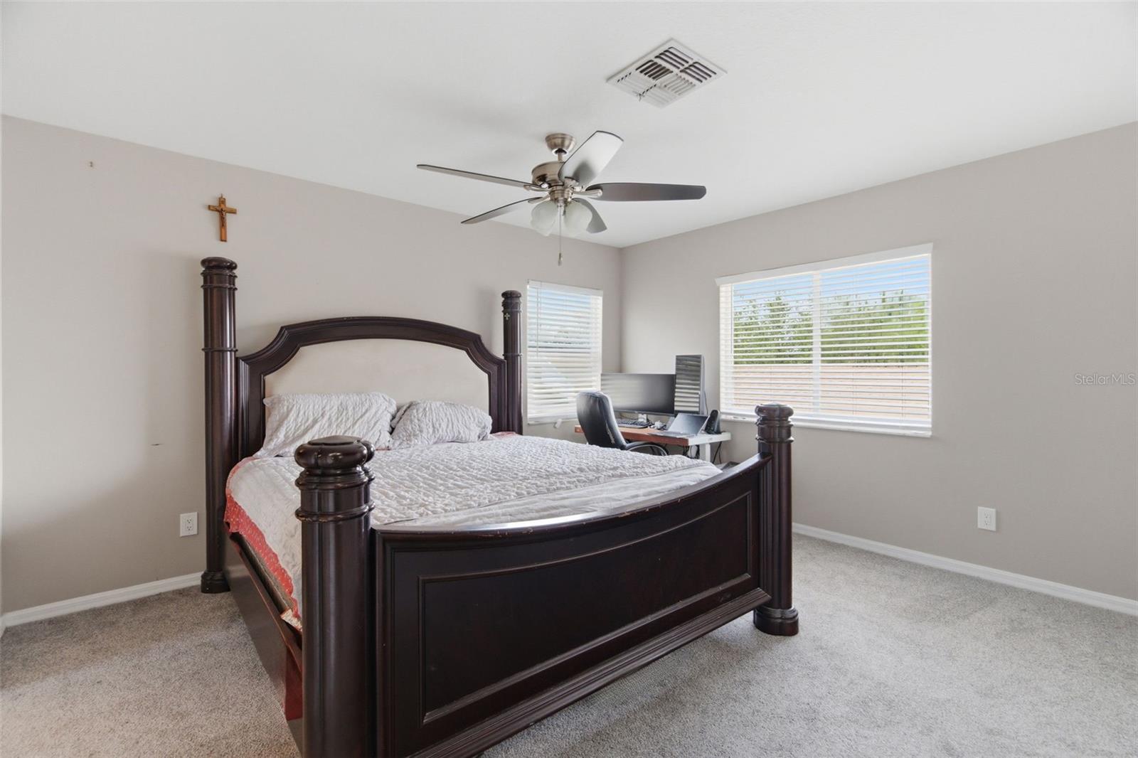 Master Bedroom on second floor