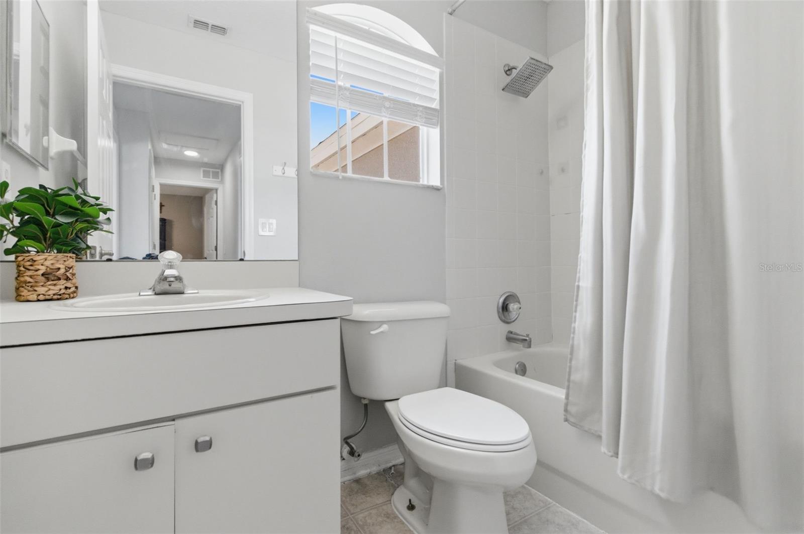 Second full bath on second floor