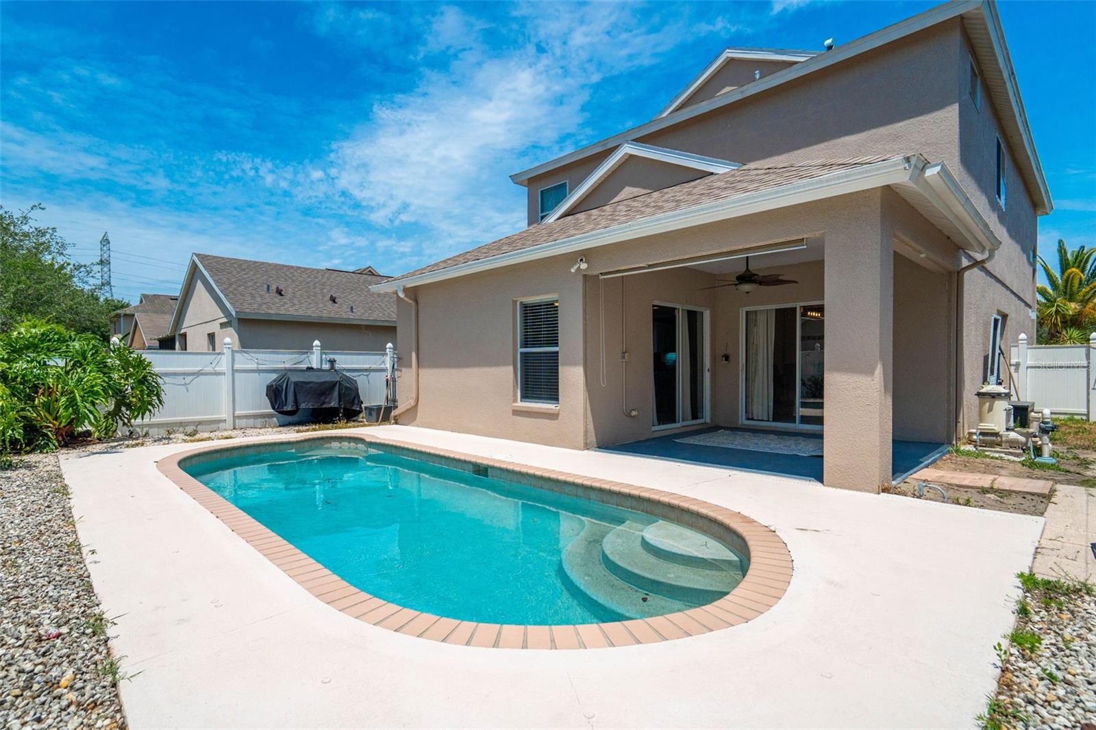Back yard oasis