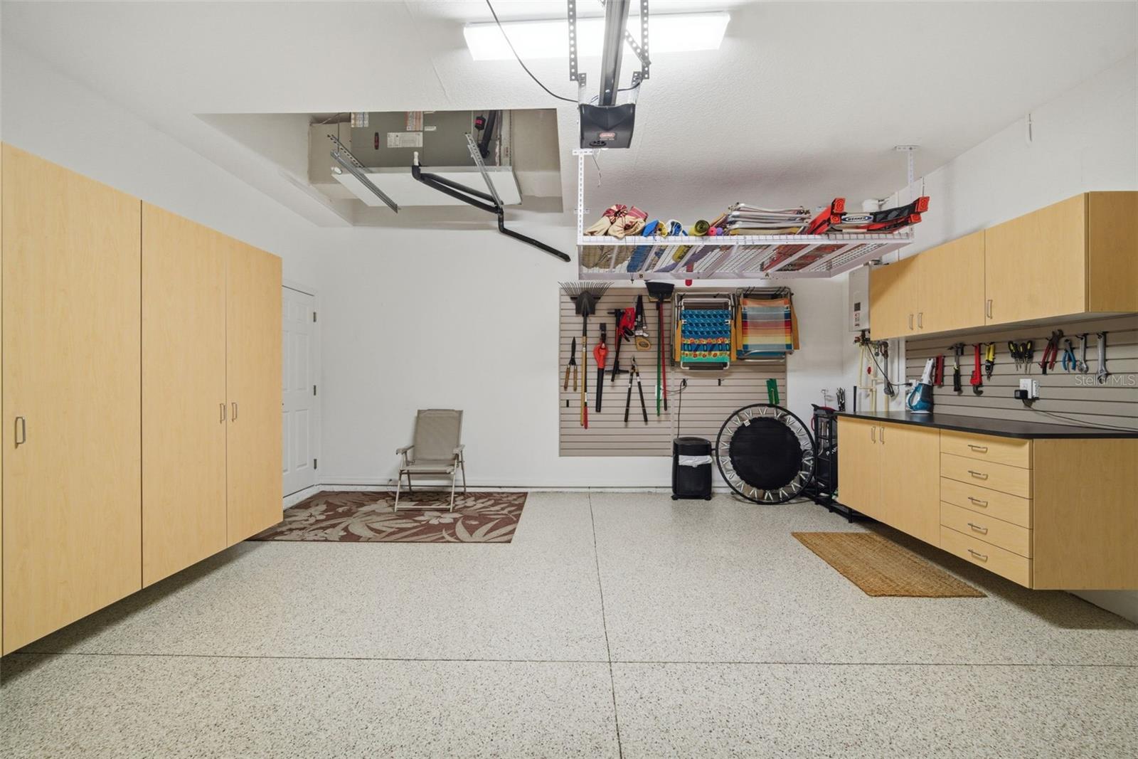 CALIFORNIA CLOSET STORAGE AND EPOXY FLOORS