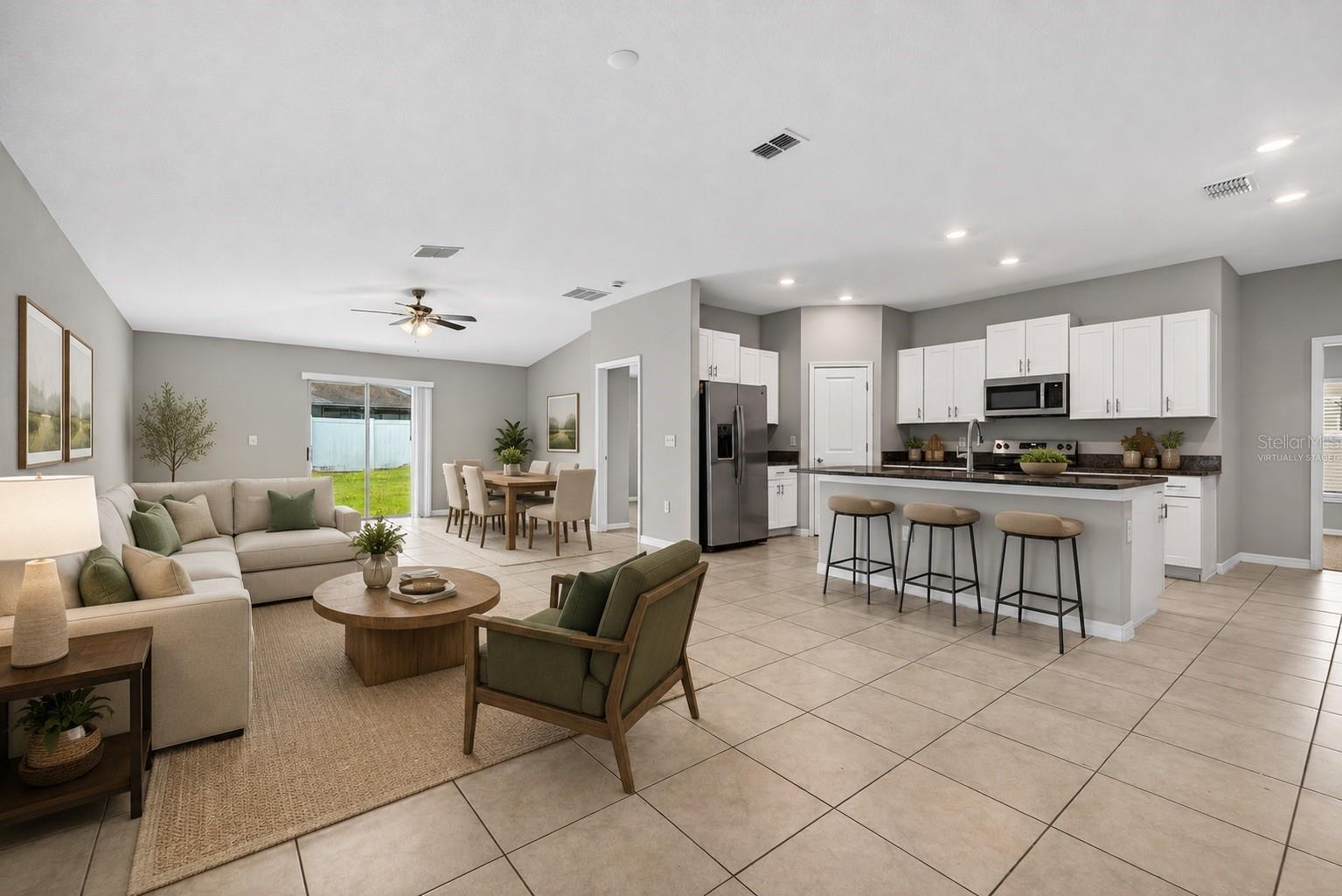 Virtually Staged Idea - Open Concept