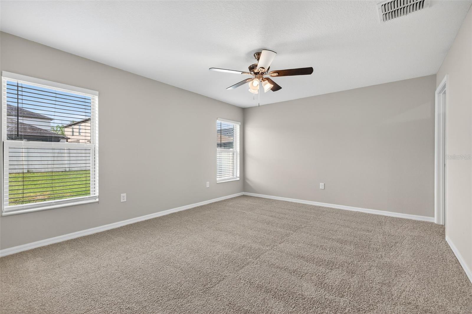 Spacious Primary Bedroom
